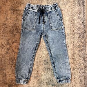 Cat and Jack Denim Joggers Size 3